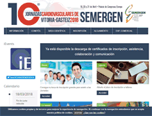 Tablet Screenshot of jornadascardiovasculares.com